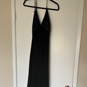 Black gown